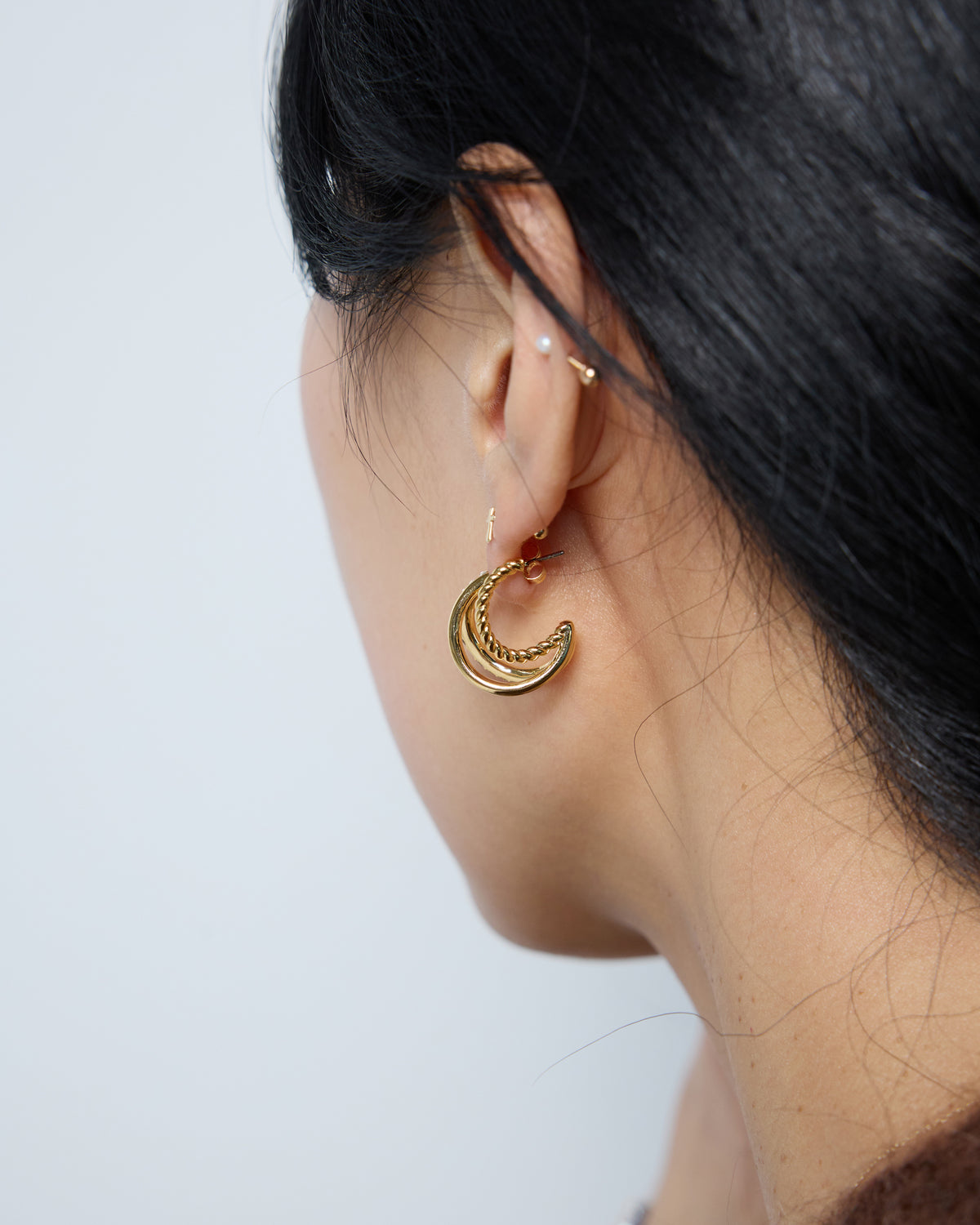 sparkle drop stud earring – dressy sparkle for day or night | HANNA543
