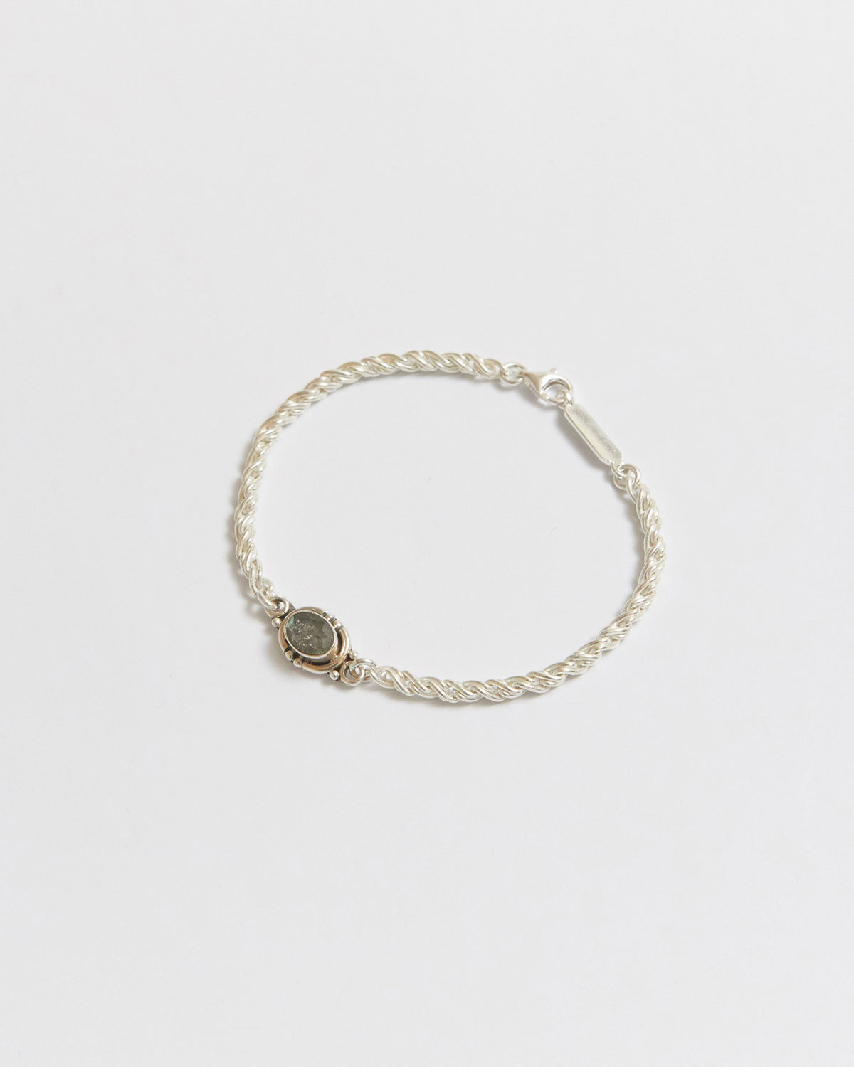 B161_B eye of charm bracelet in 925 sterling silver by HANNA543