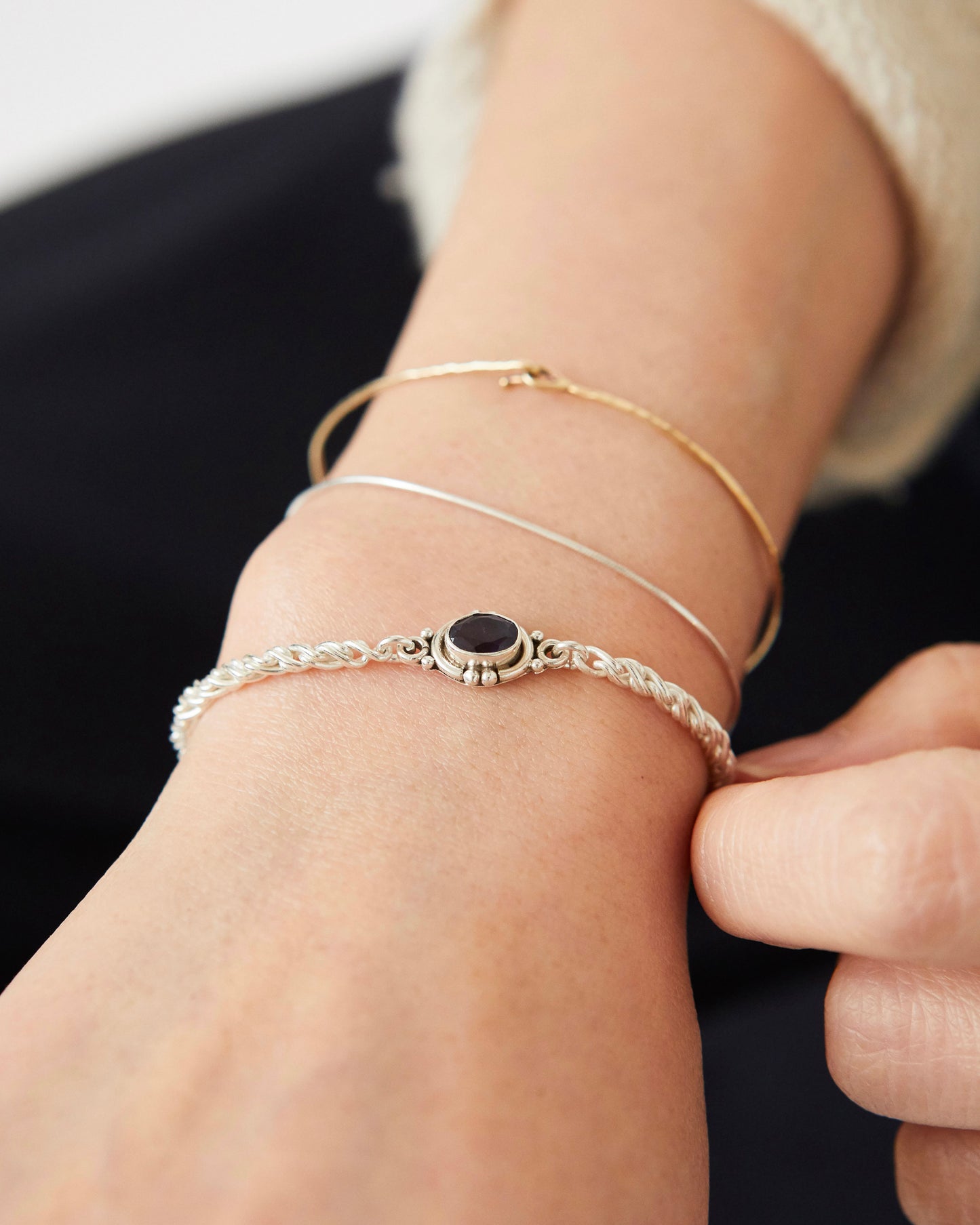 B161_C - midnight orbit charm *in stock