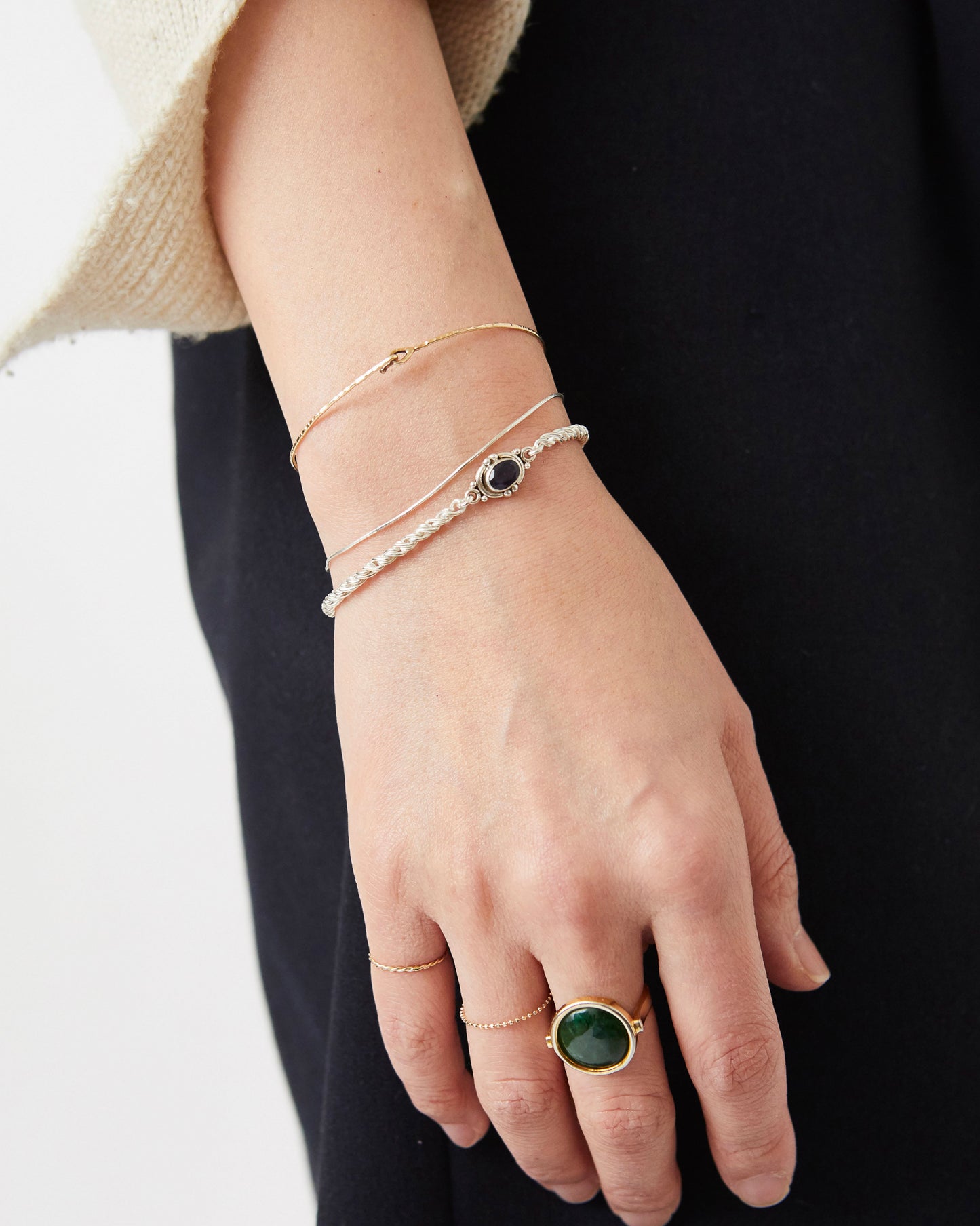 B161_C - midnight orbit charm *in stock