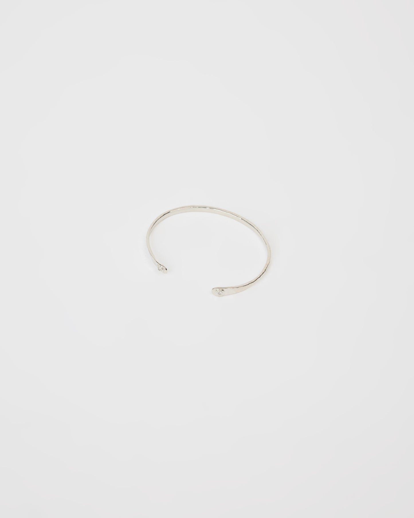 B211 - hammered silver cuff