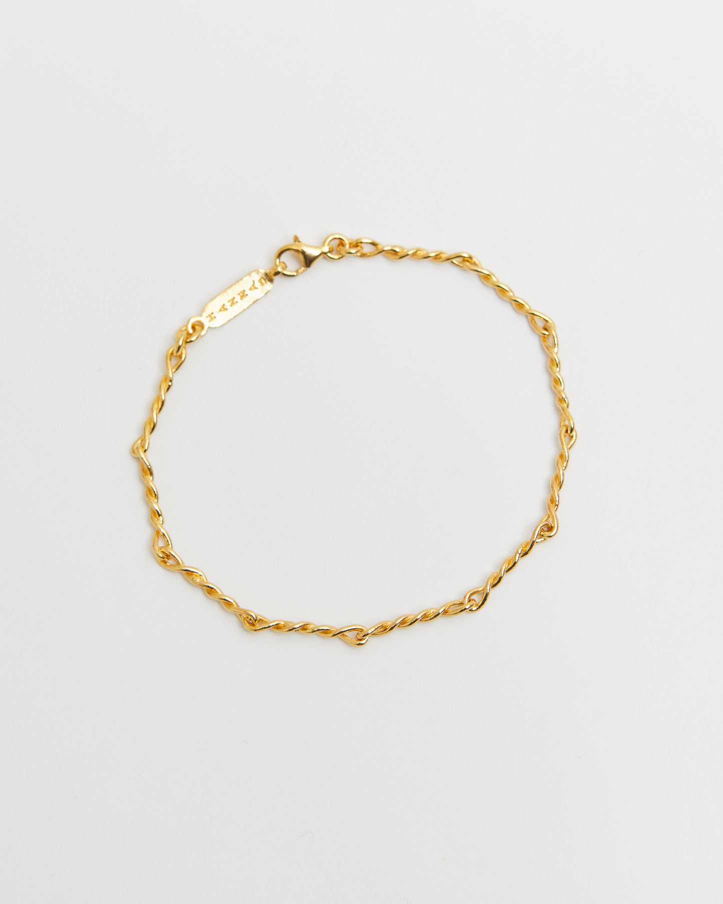 B492 - twisted sterling chain