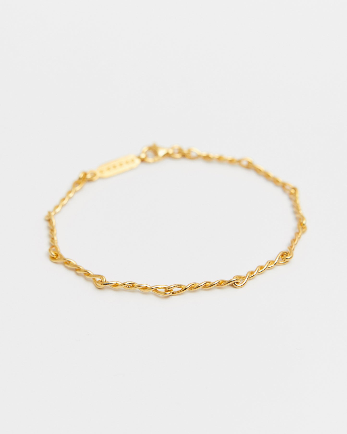 B492 - twisted sterling chain