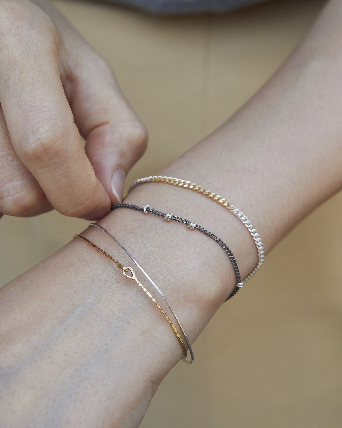 vintage silver chain bracelet in silver – photo 10 | HANNA543