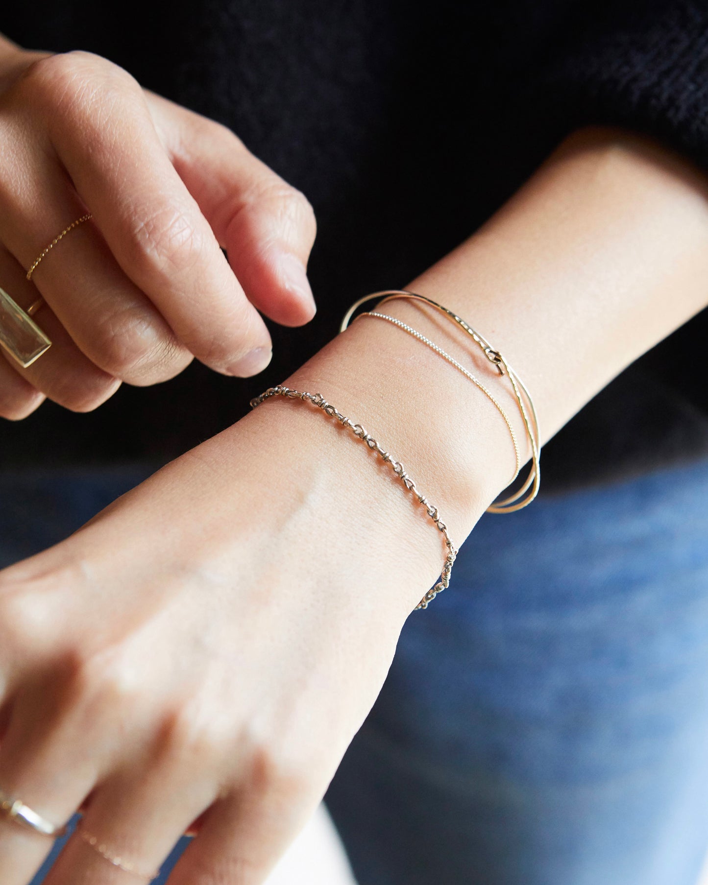 B600 - silken sterling braid