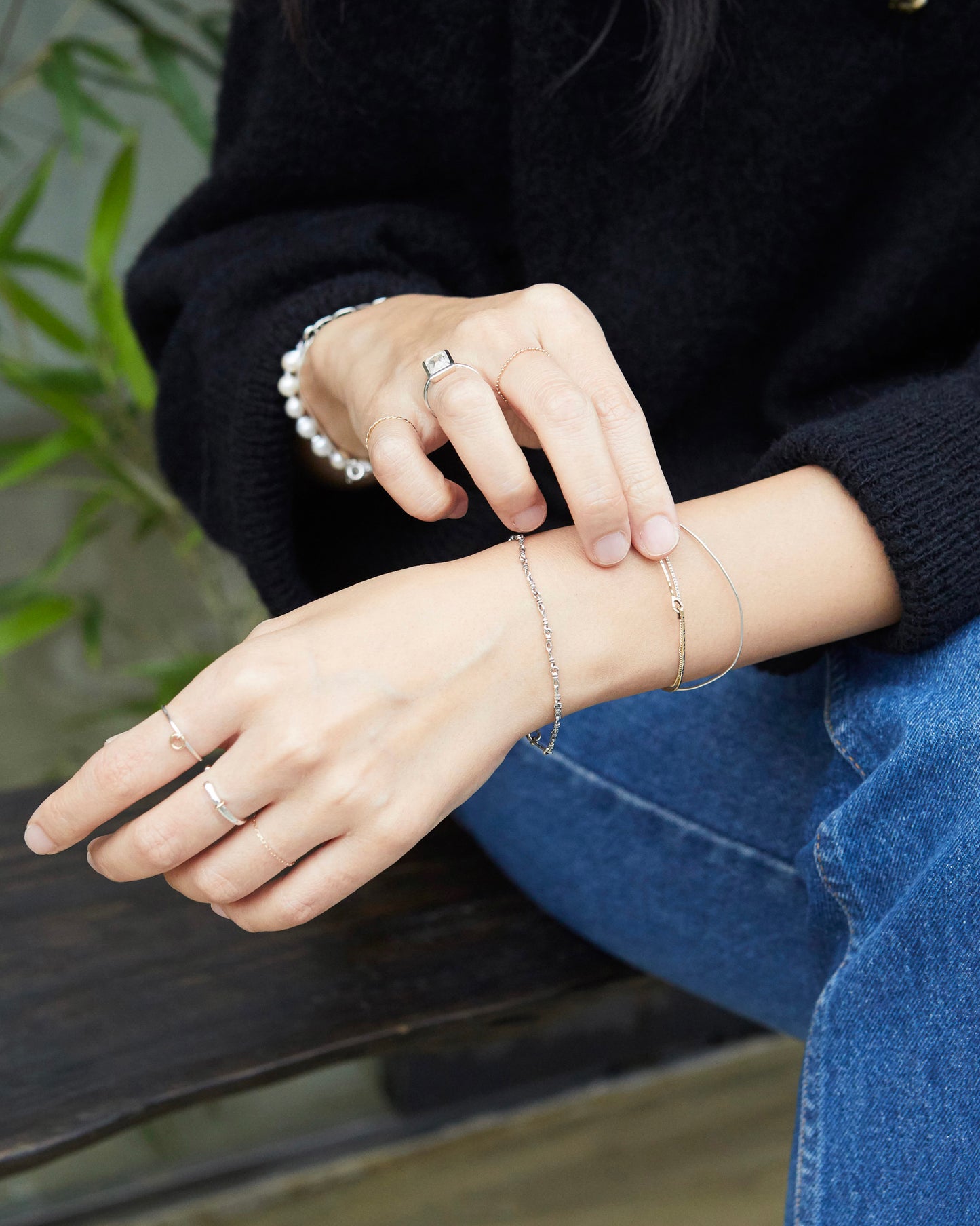 B600 - silken sterling braid