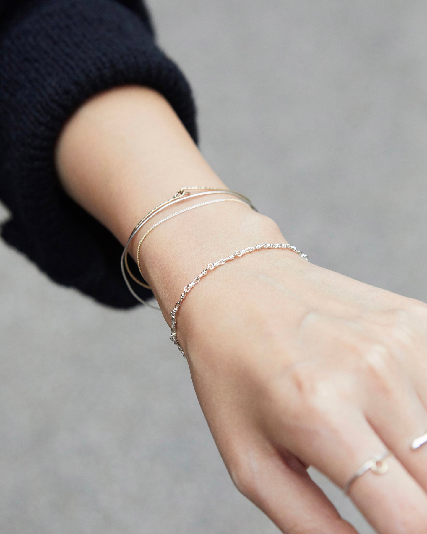 B600 - silken sterling braid