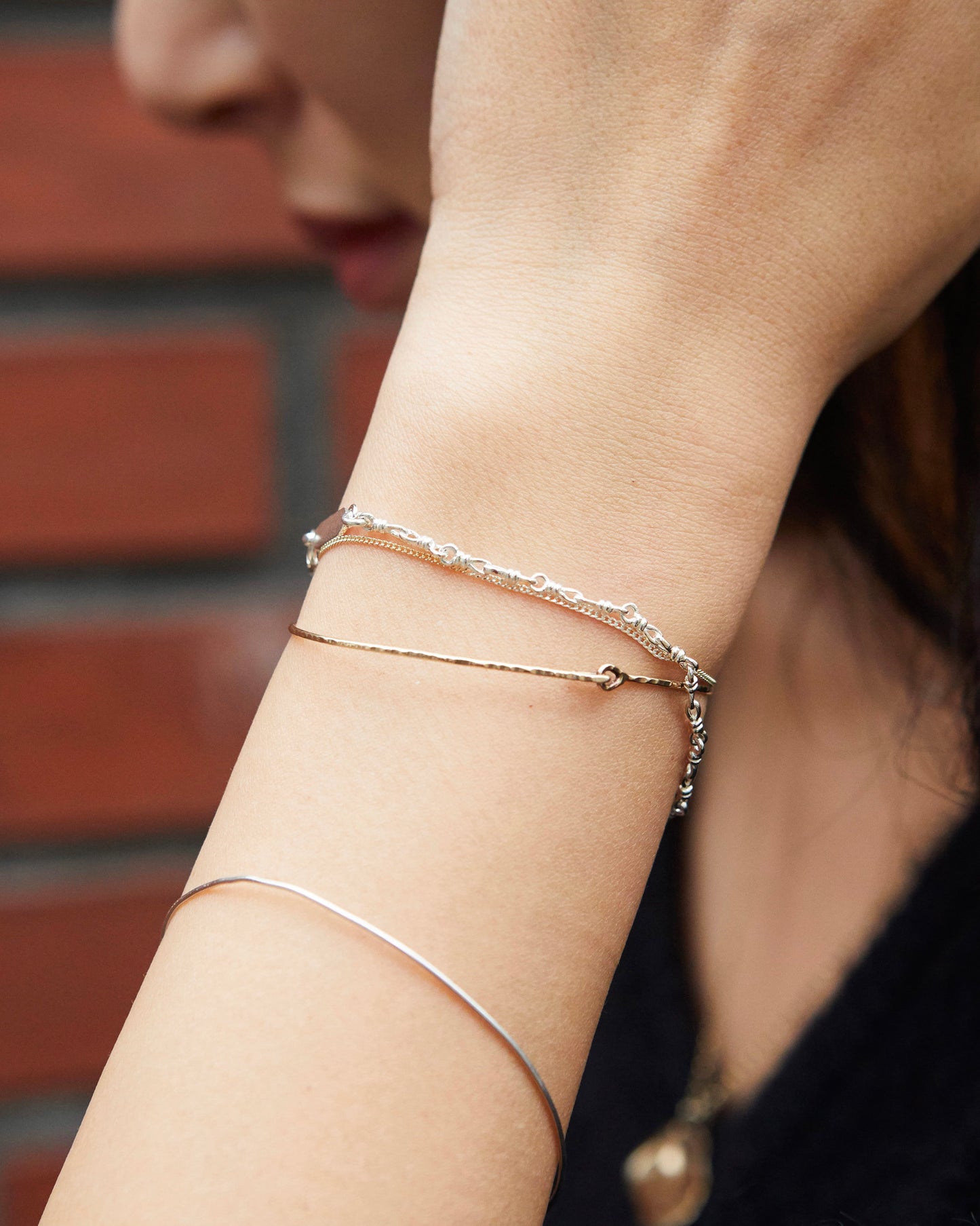 B600 - silken sterling braid