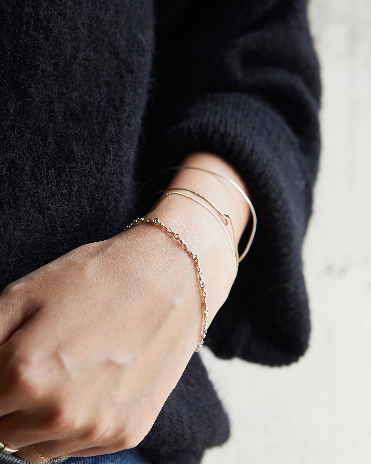 B600 - silken sterling braid