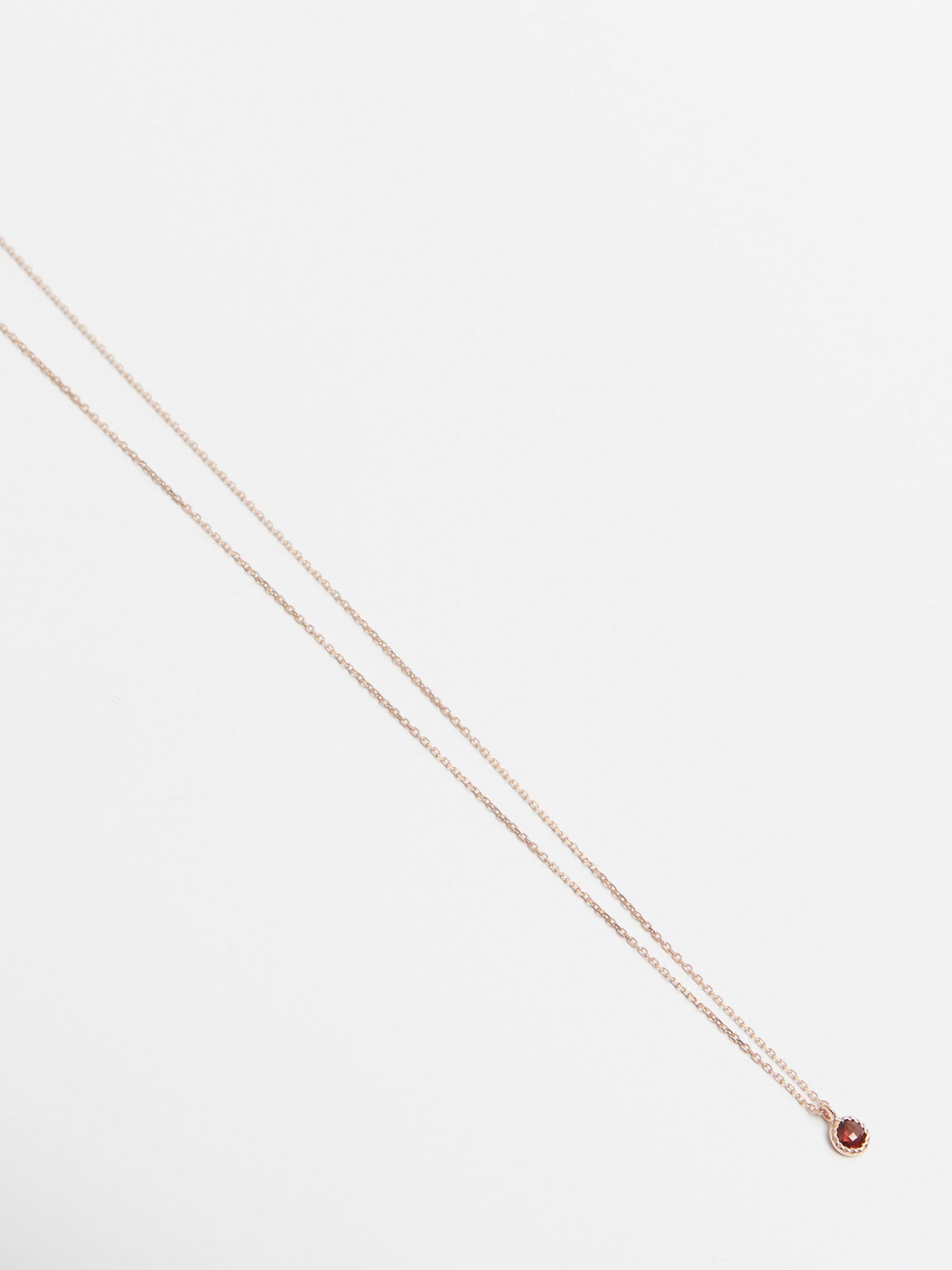 N177 - crimson drop pendant *in stock