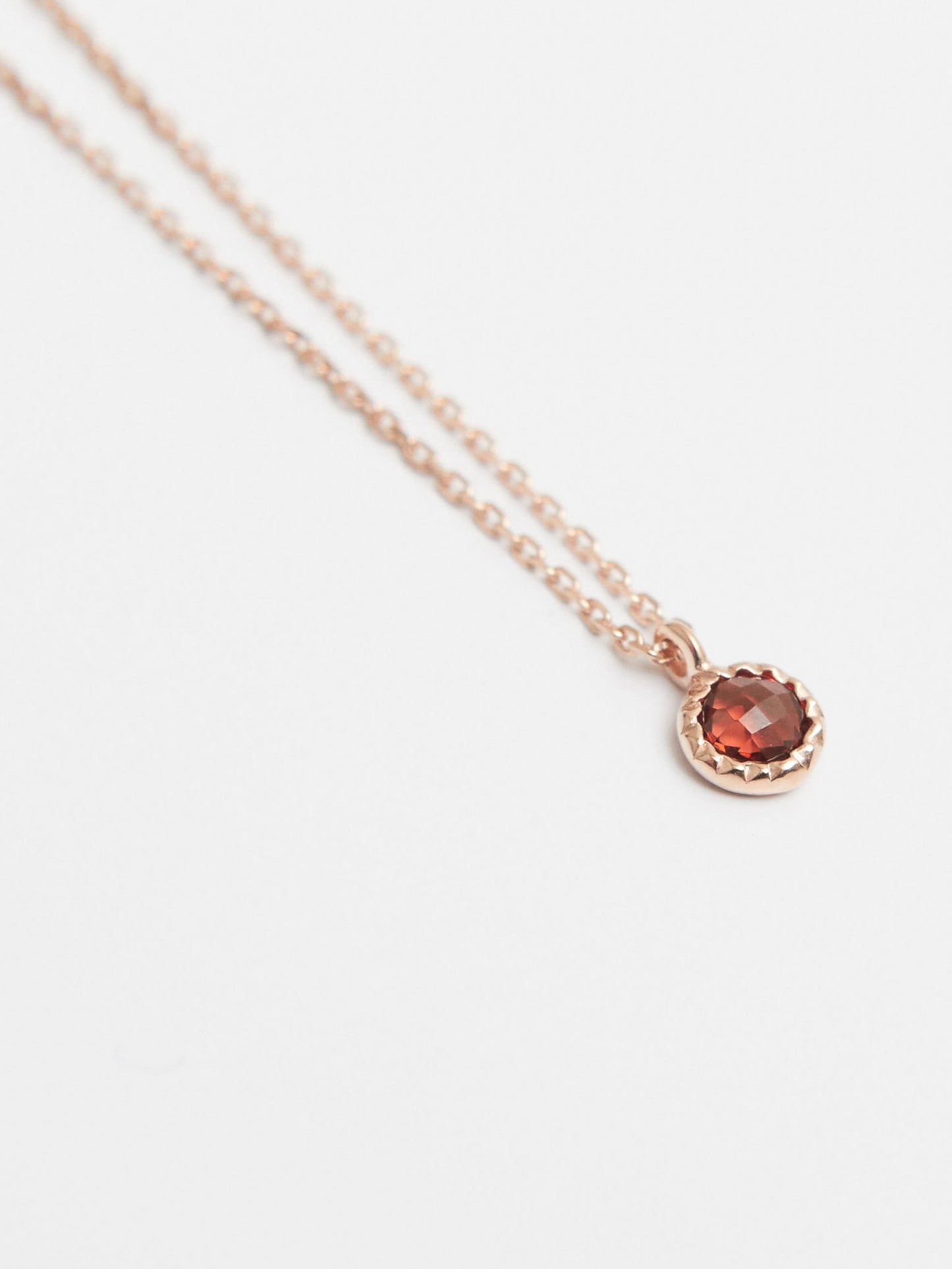 N177 - crimson drop pendant *in stock