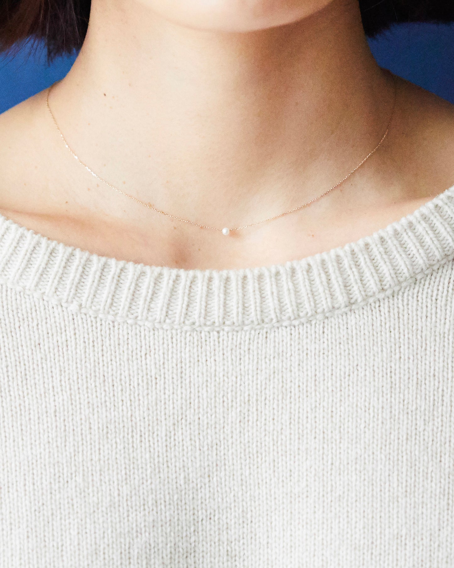 N246 - solo pearl gold choker *in stock