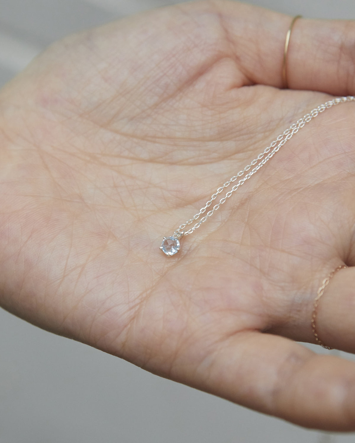 N270 - topaz solitaire drop