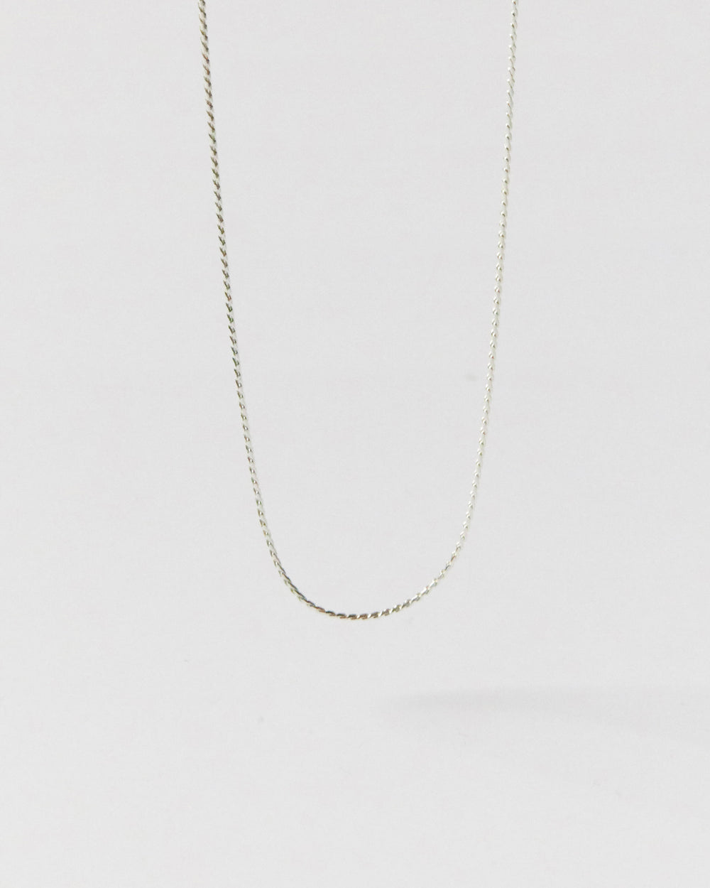 N345 - slimline silver chain *in stock