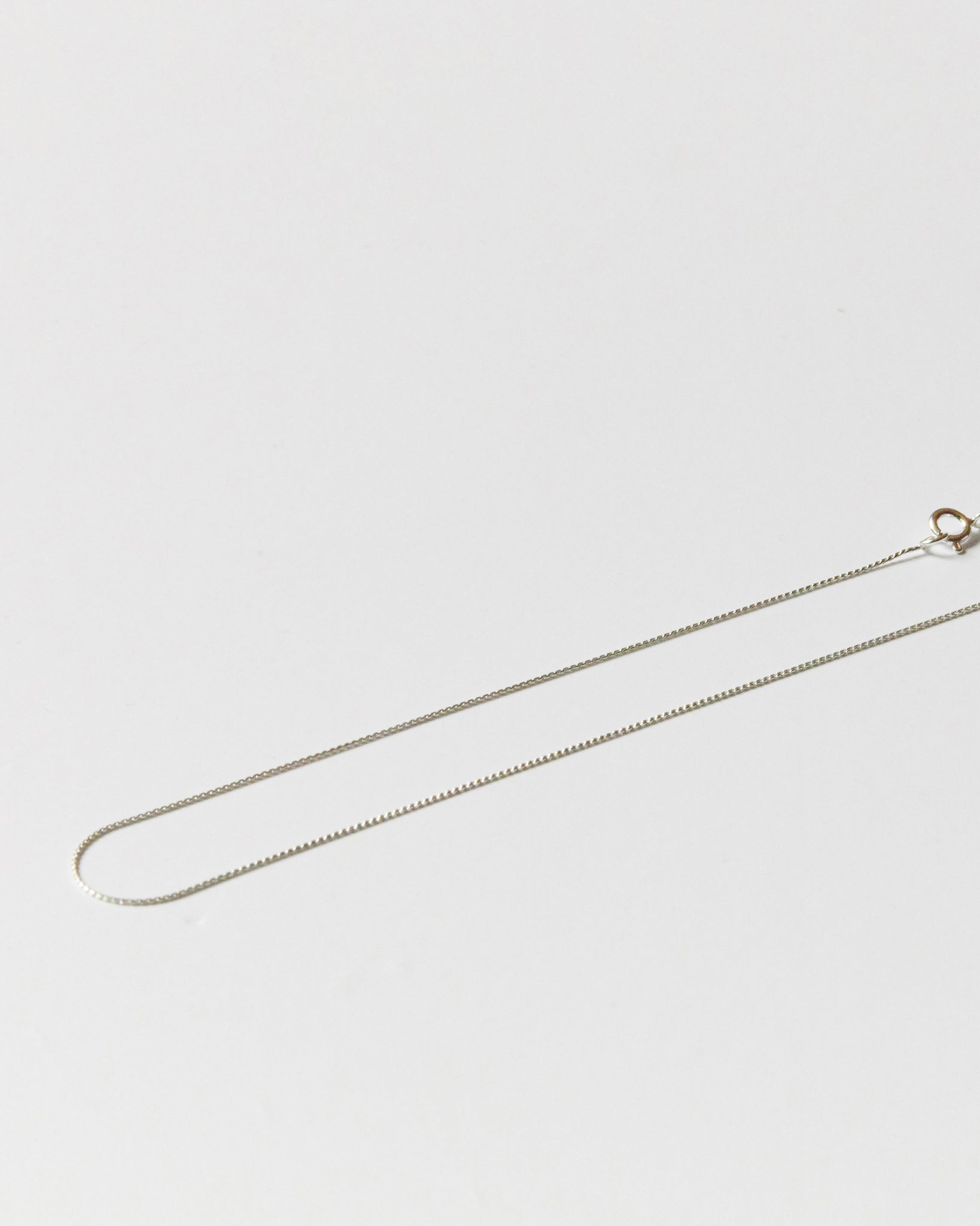 N345 - slimline silver chain *in stock