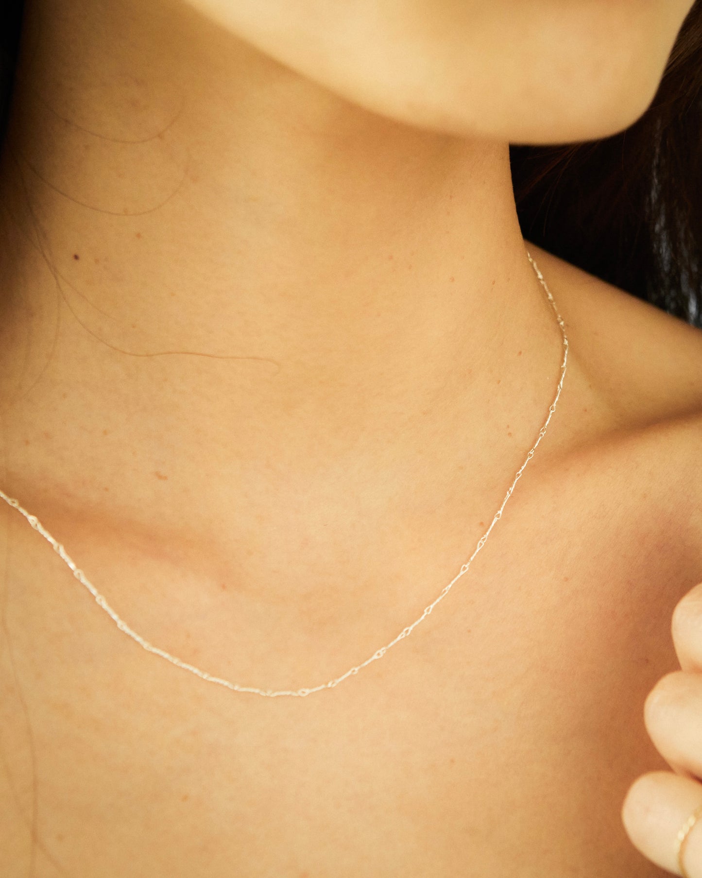 N346 - woven drop chain *in stock