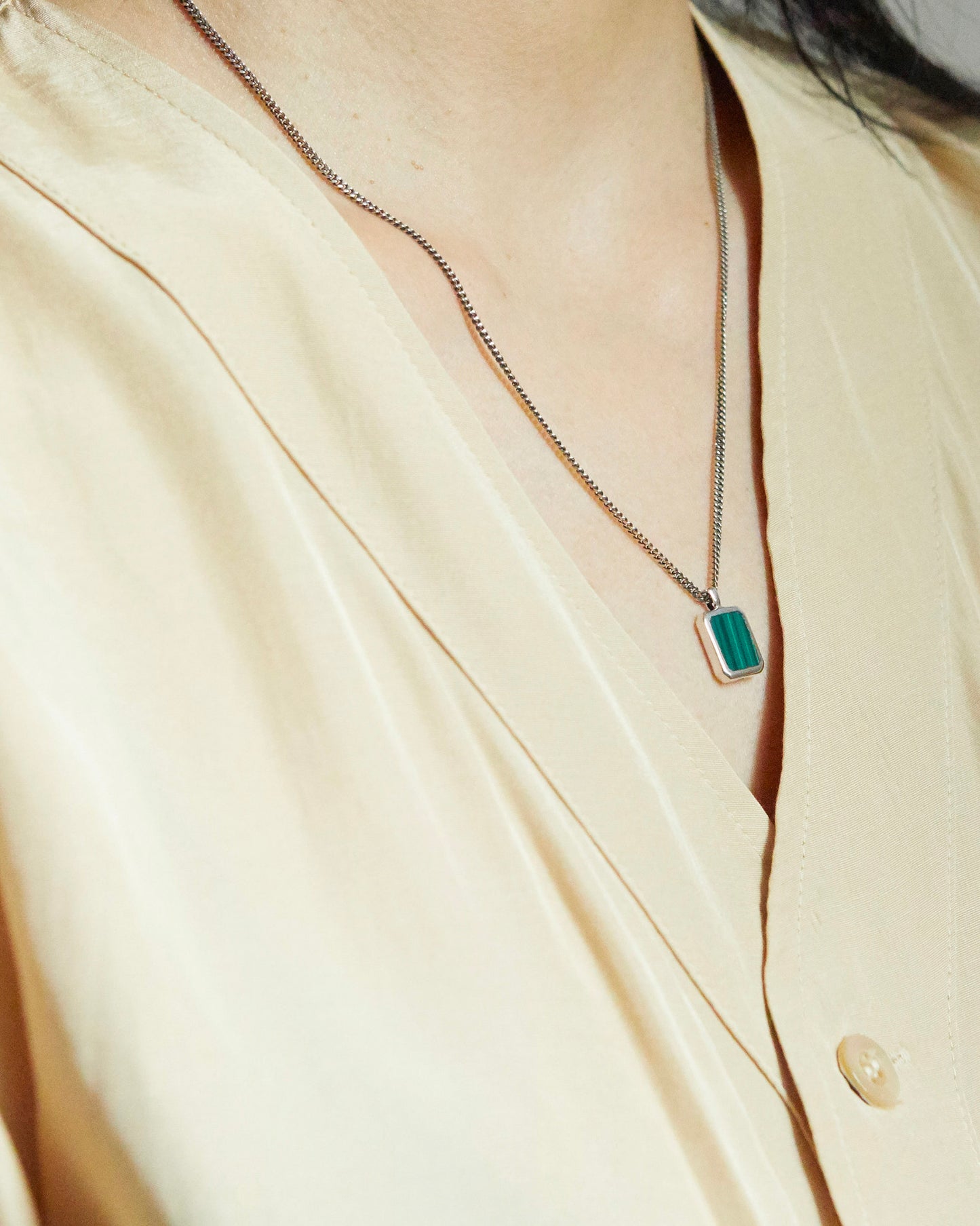 N377 - midnight forest malachite