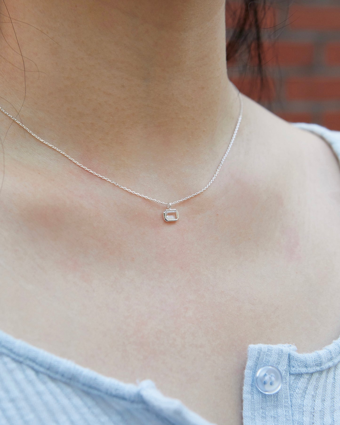 N390 - tiny vision necklace *in stock