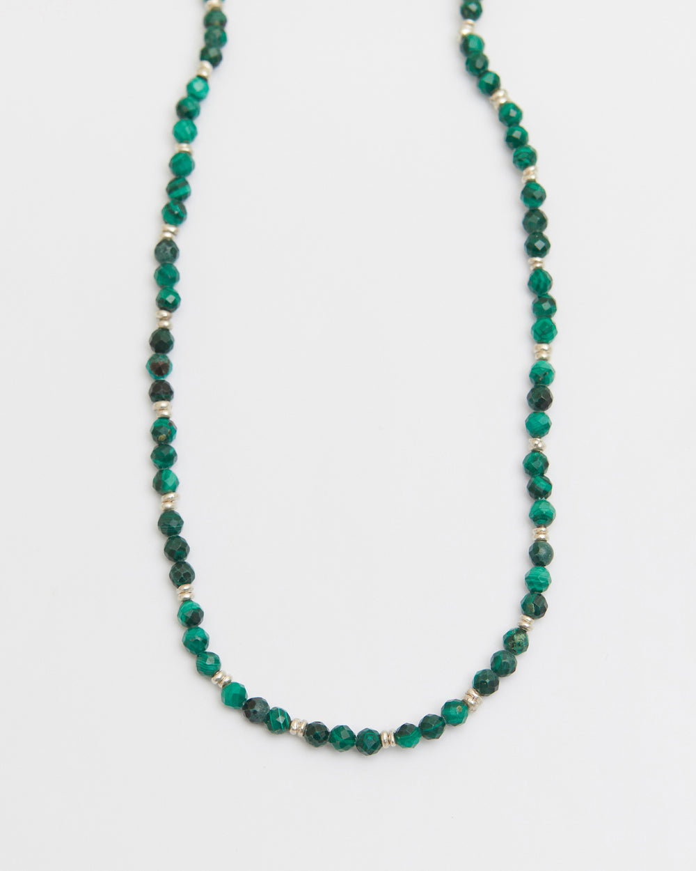 N395 - evergreen beaded strand