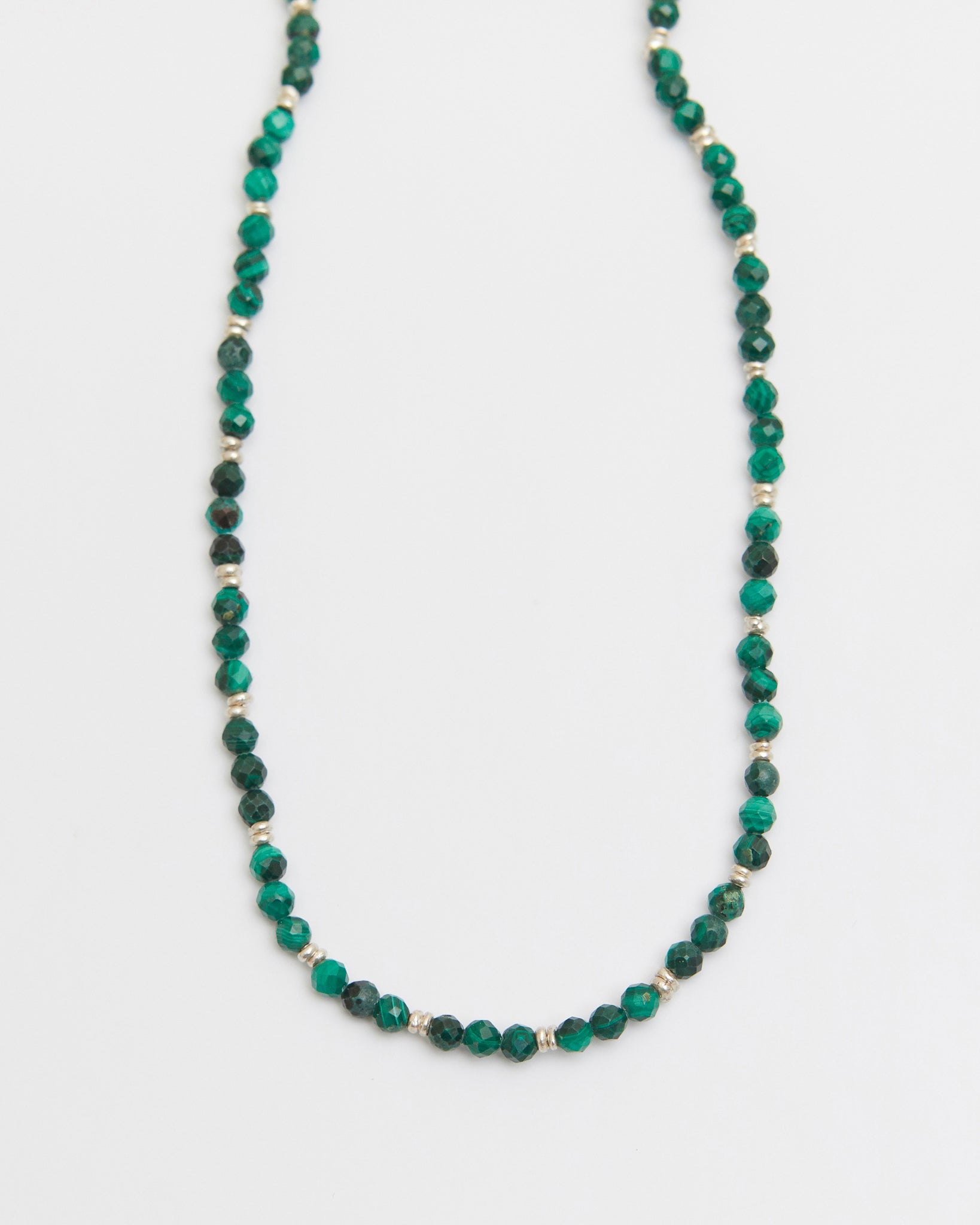 N395 - evergreen beaded strand