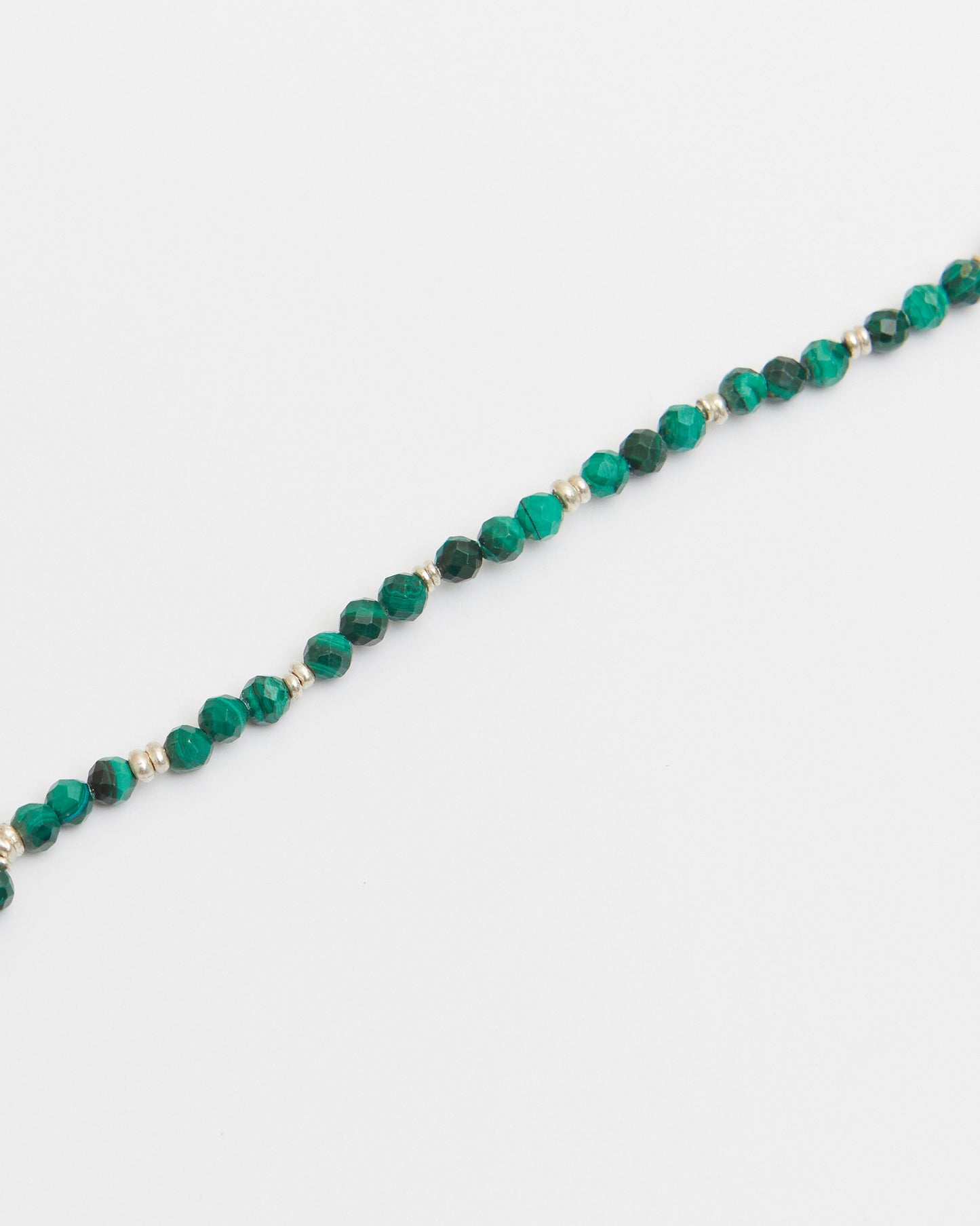 N395 - evergreen beaded strand