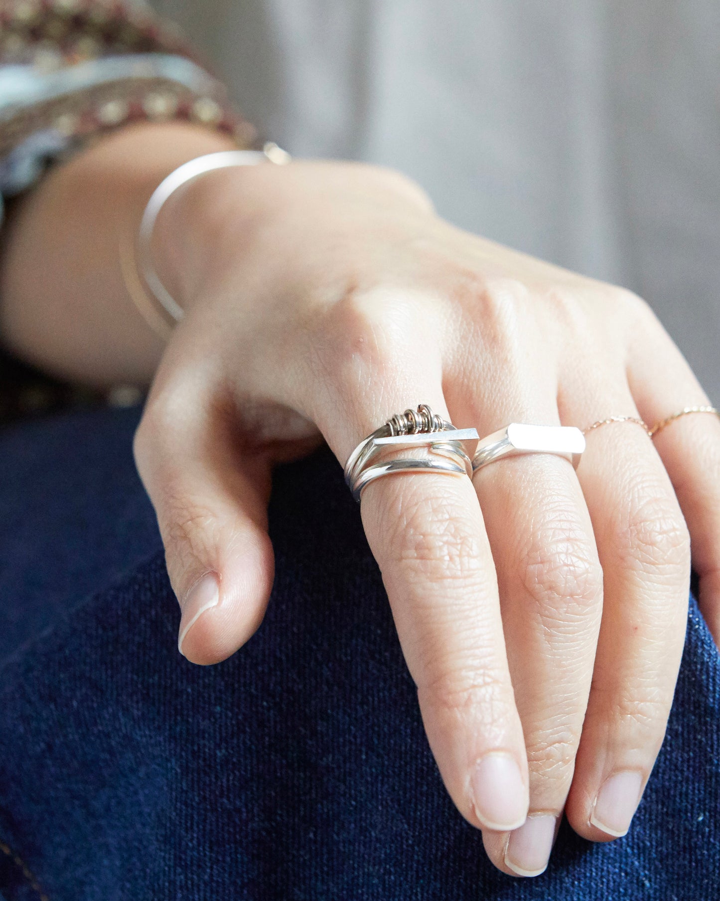 the kind of silver ring that looks simple… until you look twice