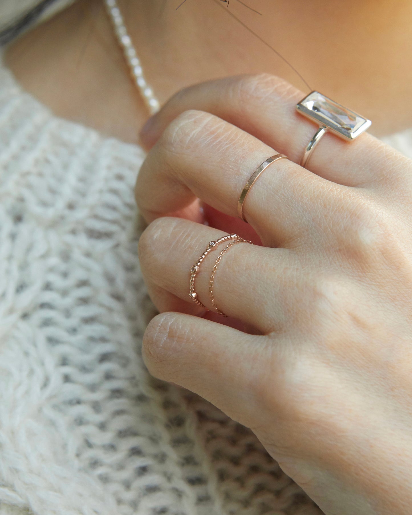 R526 - beaded circle *in stock