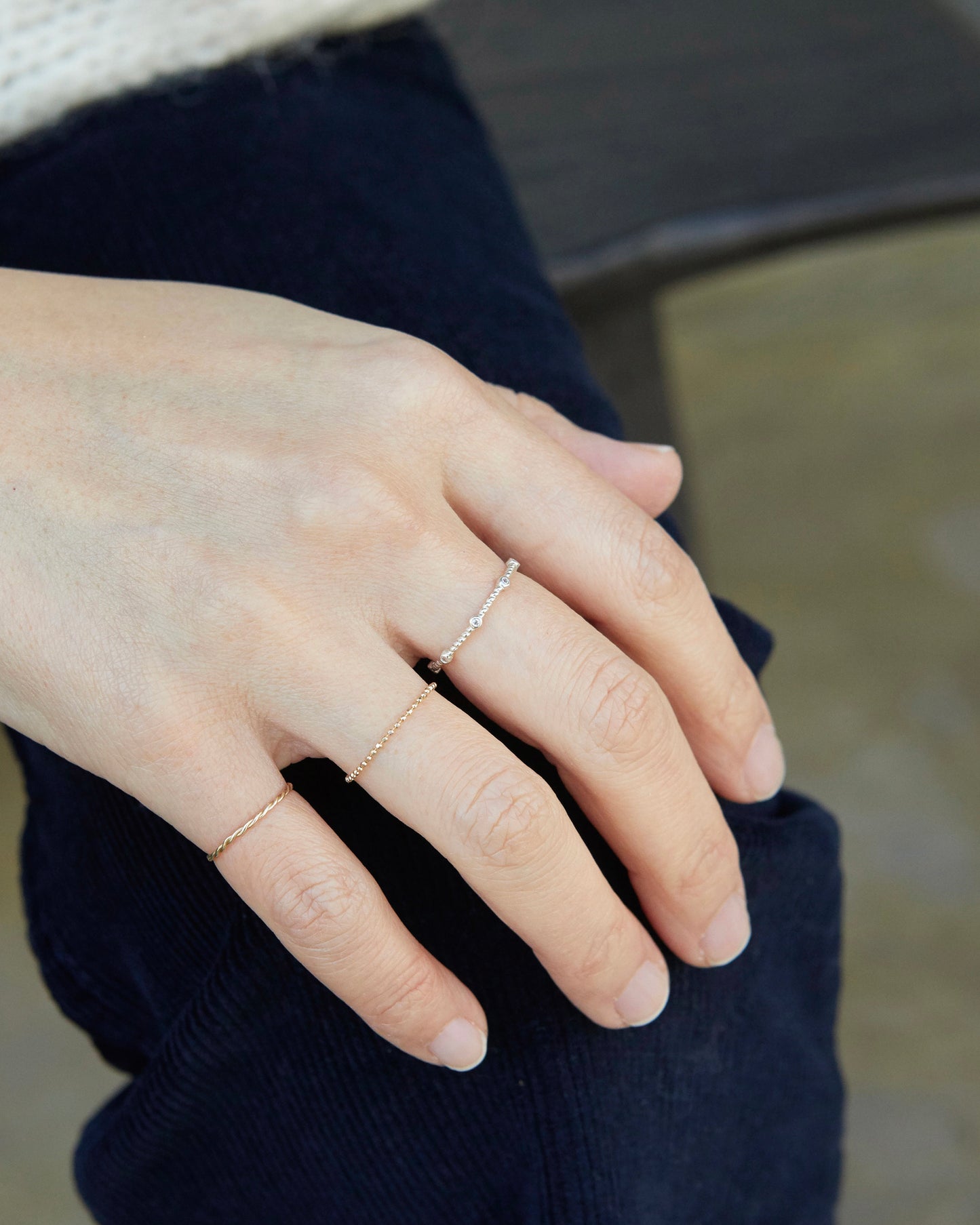 R526 - beaded circle *in stock