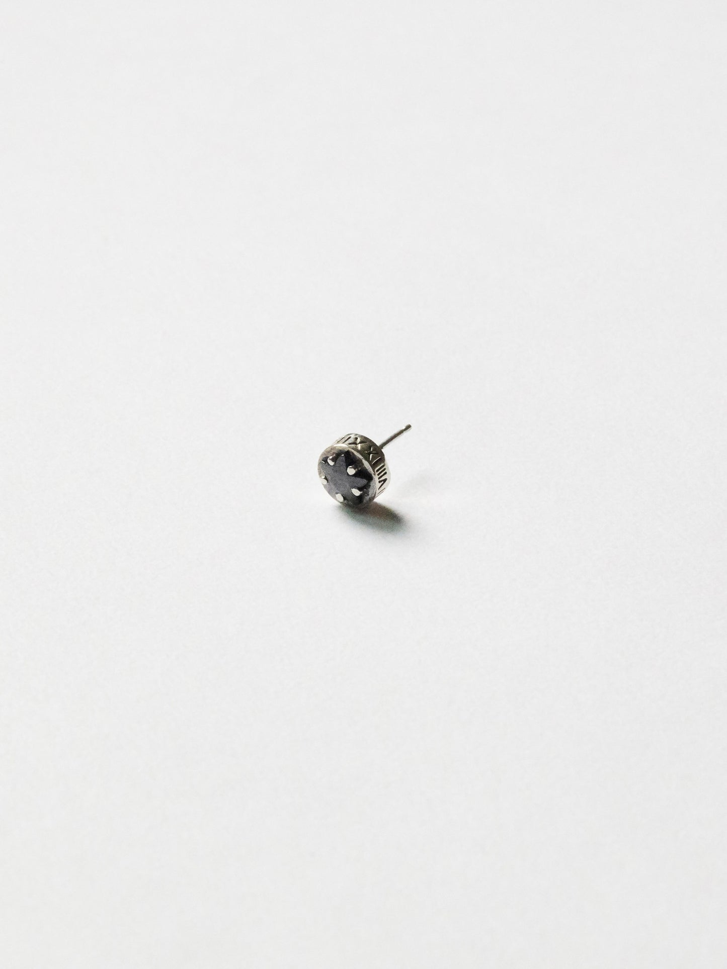 E188 -  silver aurora studs *in stock