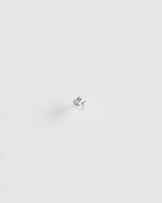silver ball piercing – tiny stud worn on the ear | HANNA543