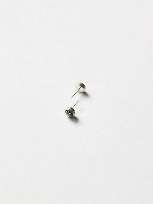 E188 -  silver aurora stud earrings