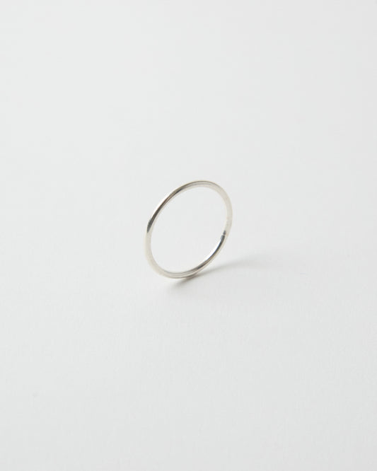 R45_A flow stack band ring in 925 sterling silver by HANNA543