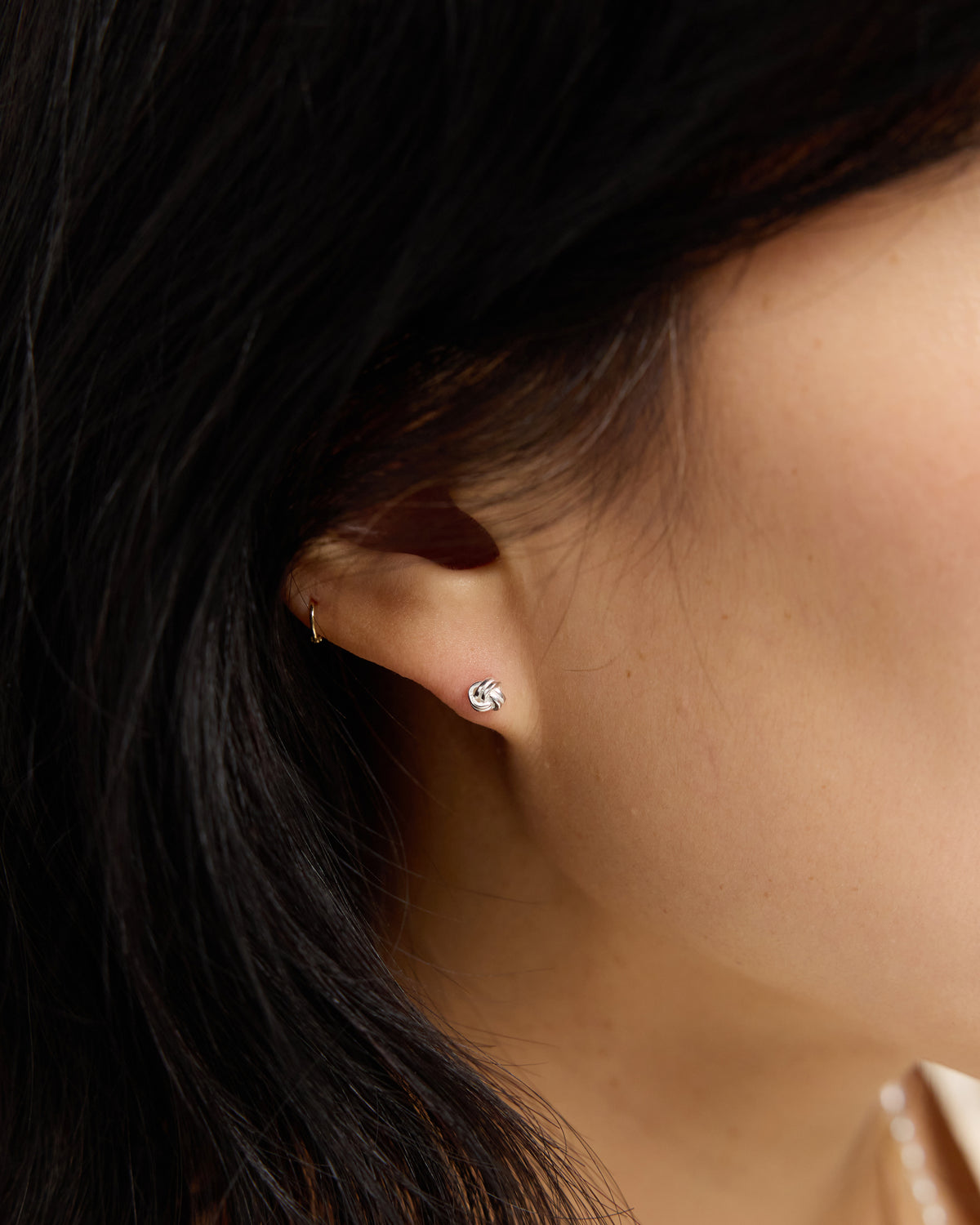 silver ball piercing – twist ball closure | HANNA543
