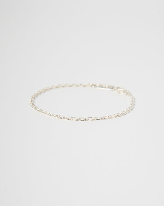 classic link chain bracelet in rose gold – photo 5 | HANNA543