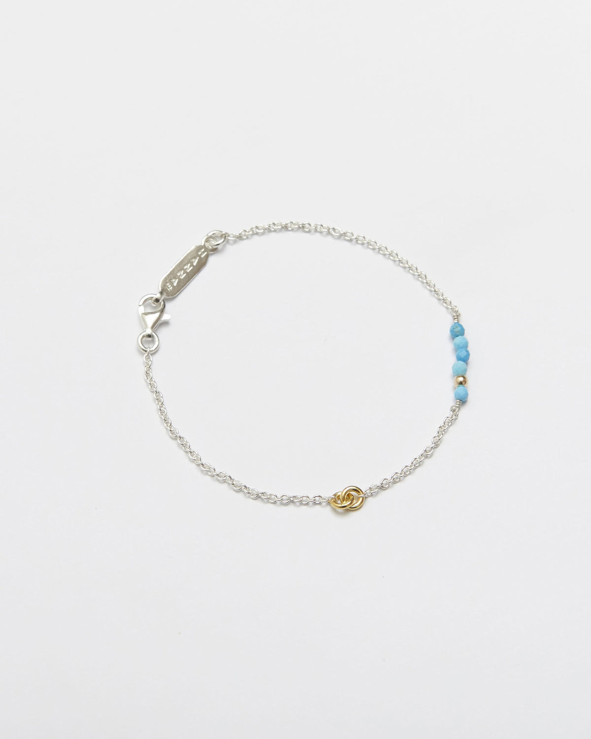B203_A - turquoise ball bracelet