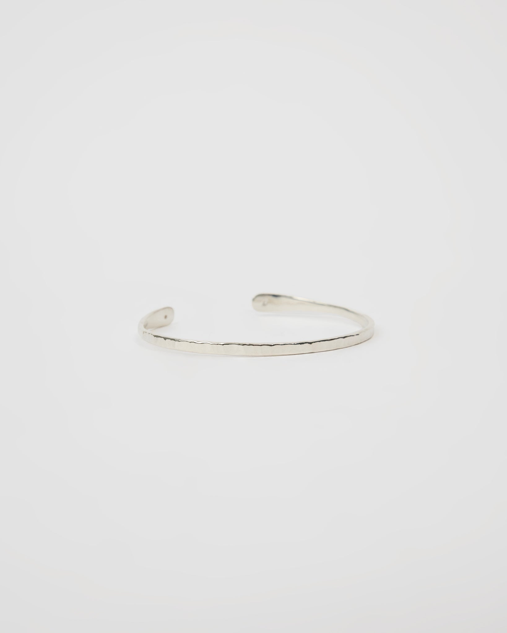 B211 - hammered silver cuff