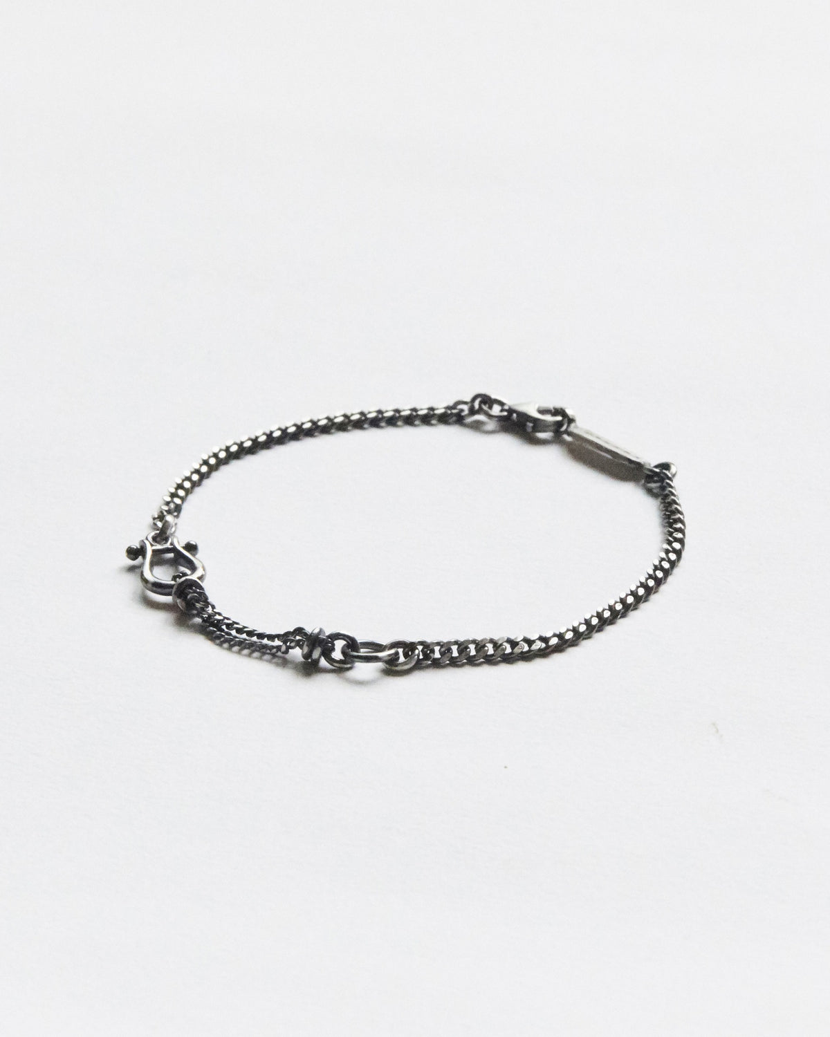 B470 - harp charm bracelet