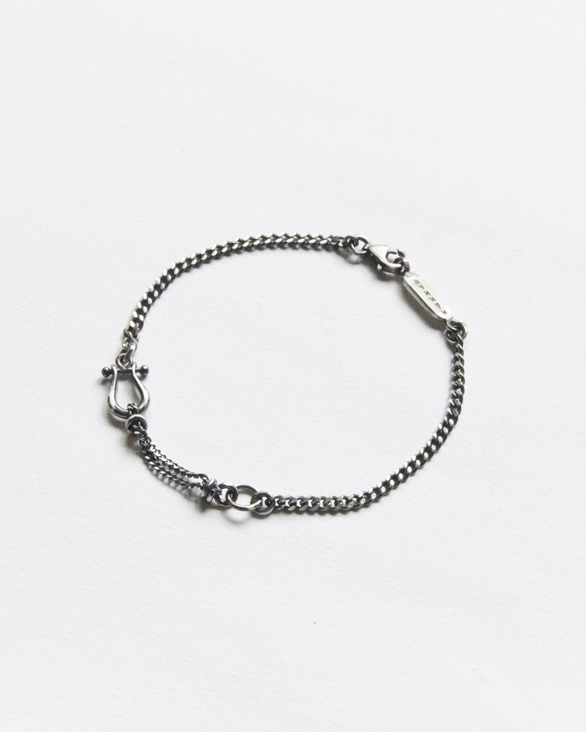 B470 - harp charm bracelet
