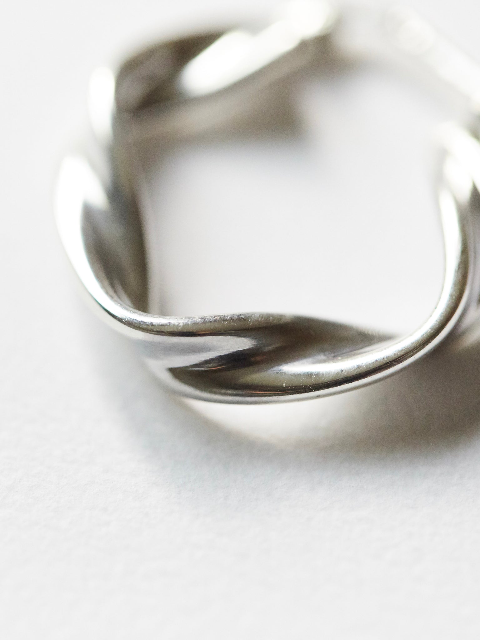 E510S - silver raveled loops *in stock