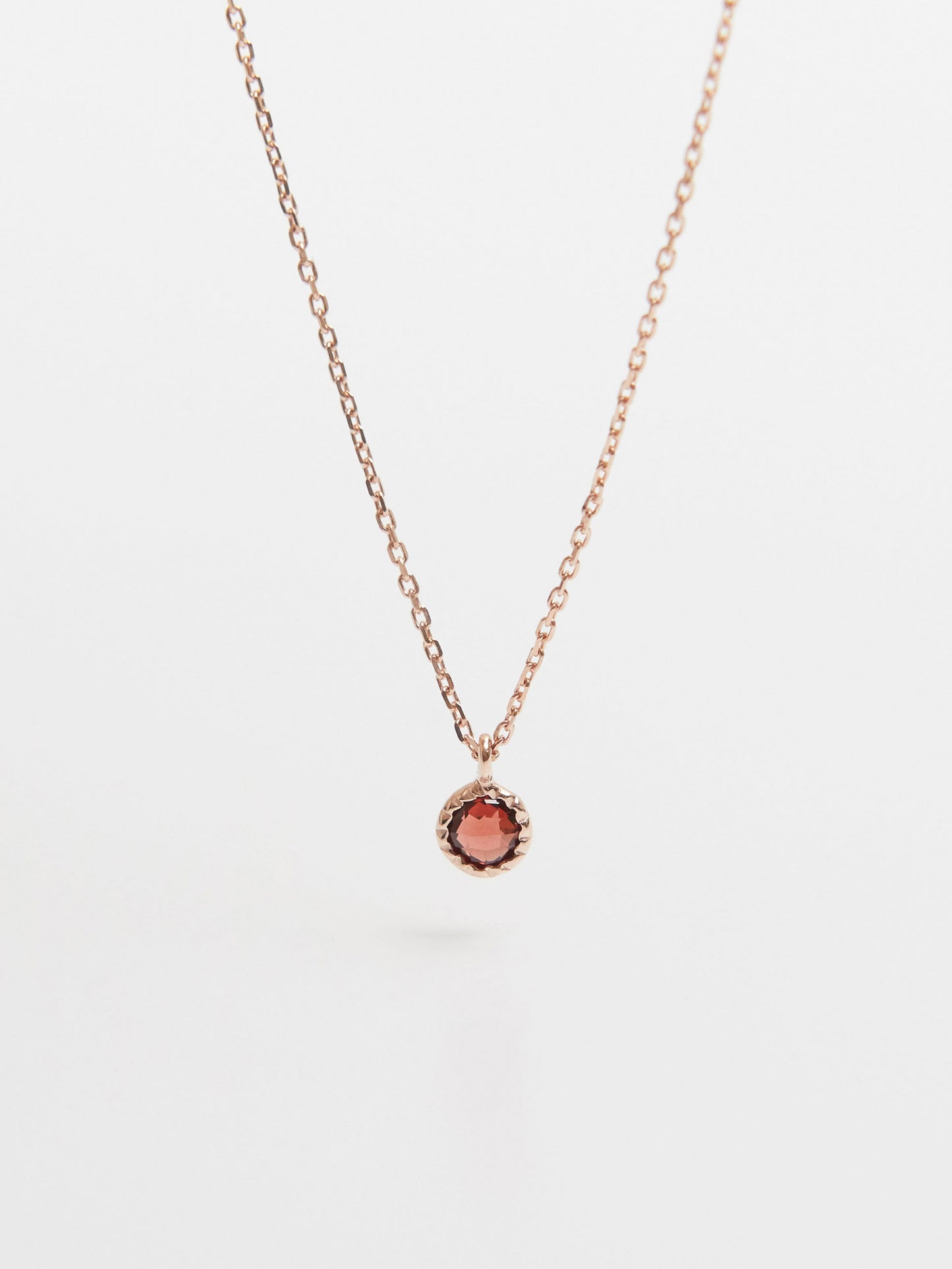 N177 - crimson drop pendant