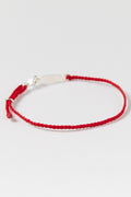 B561 - handmade red strap bracelet