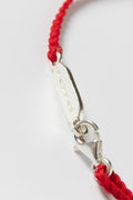 B561 - handmade red strap bracelet