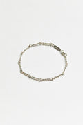 B492 - twisted sterling silver bracelet