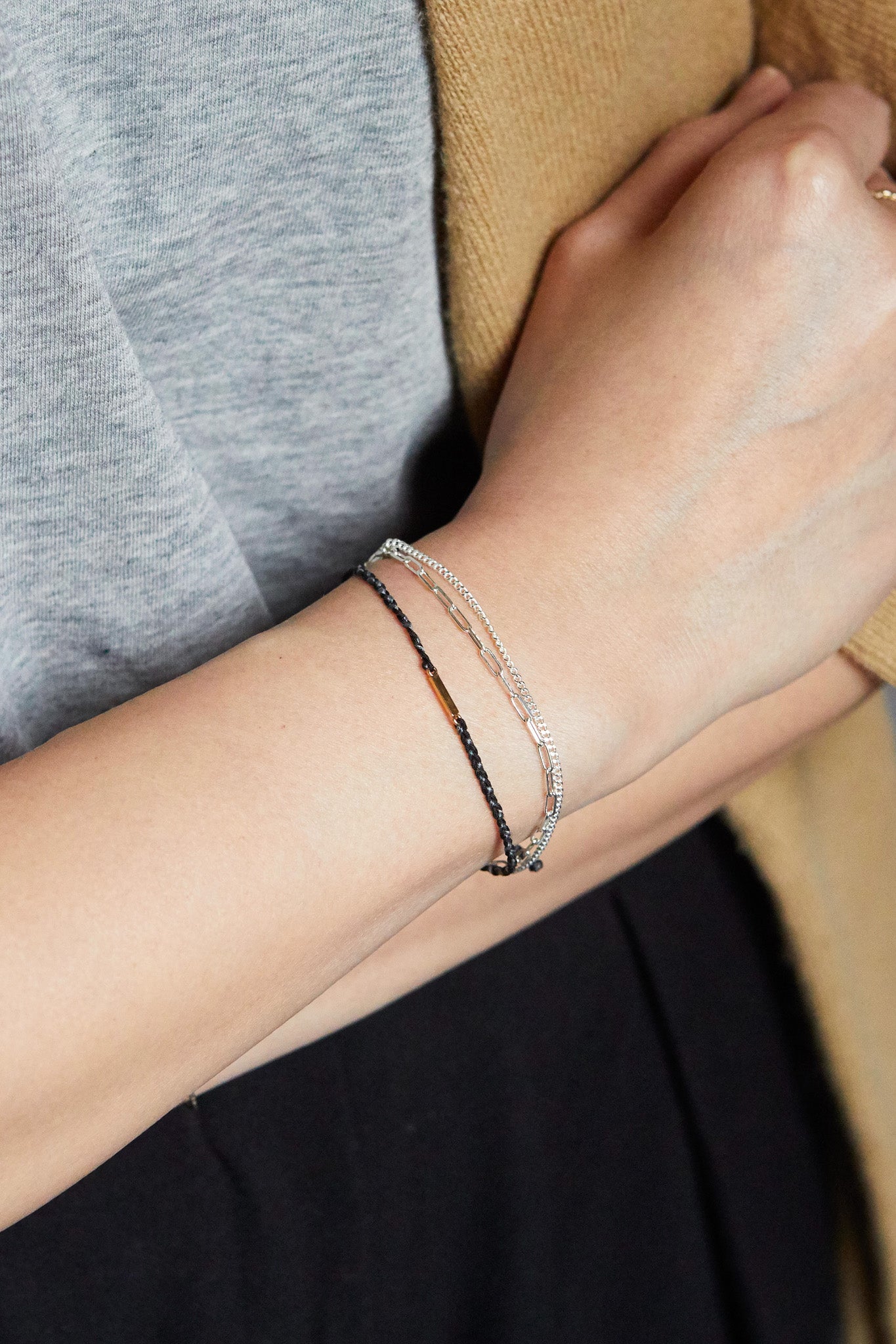 B566 - silver sync bracelet