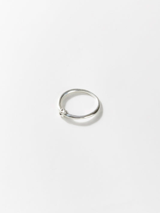 R474S - untamed silver ring