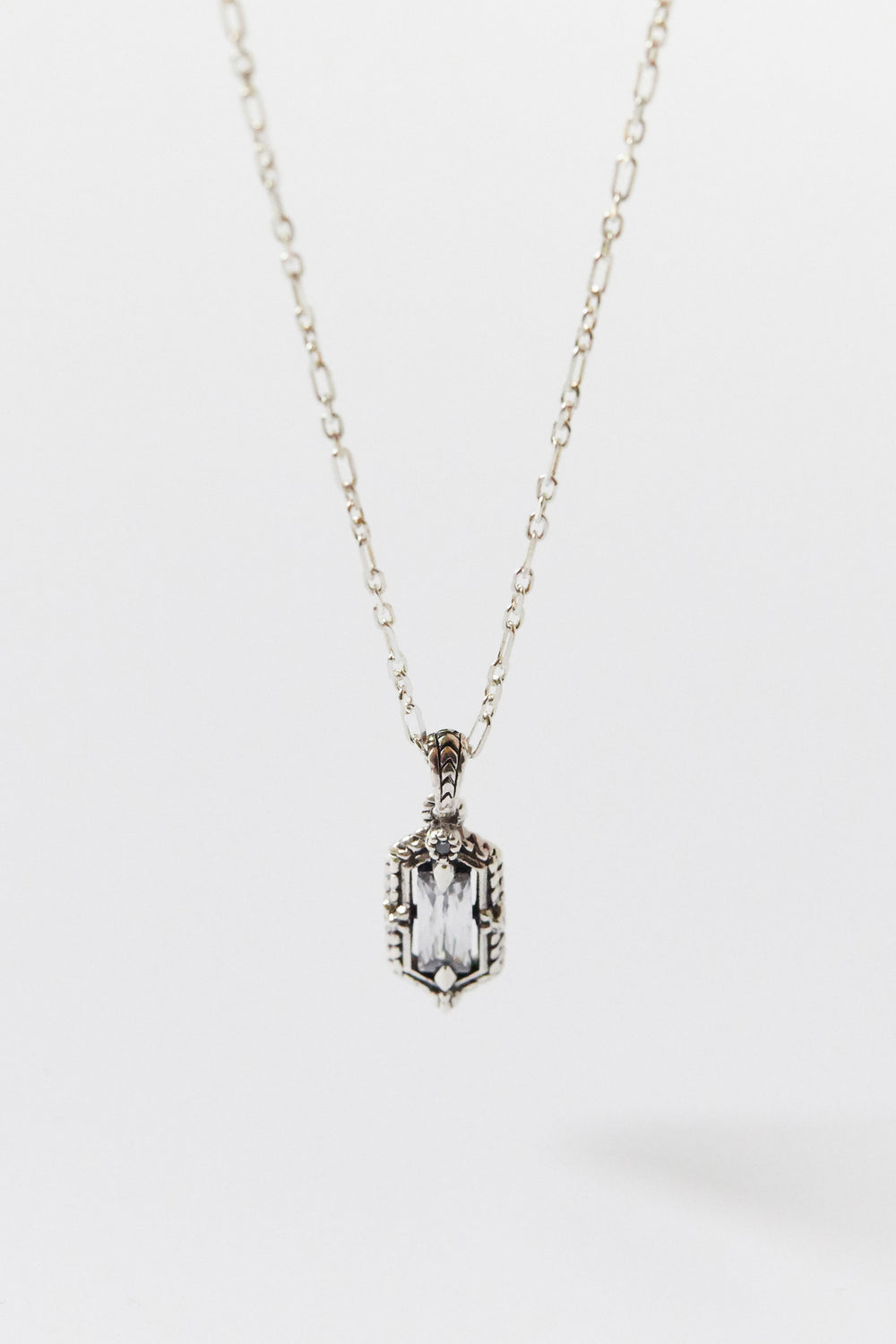 N349 - geometric grace pendant