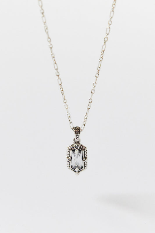 N349 - geometric grace pendant