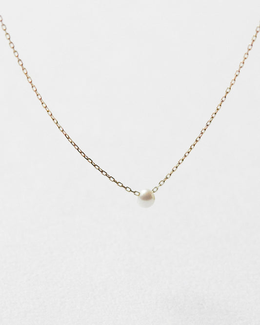 N246 - solo pearl gold choker