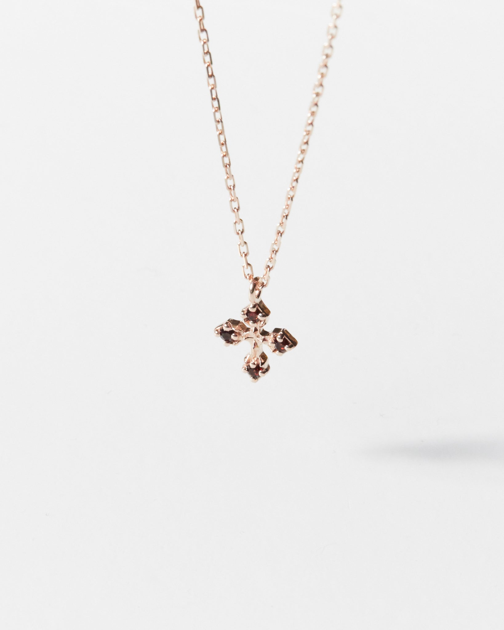 N334 - rosy bloom cross *in stock – HANNA543