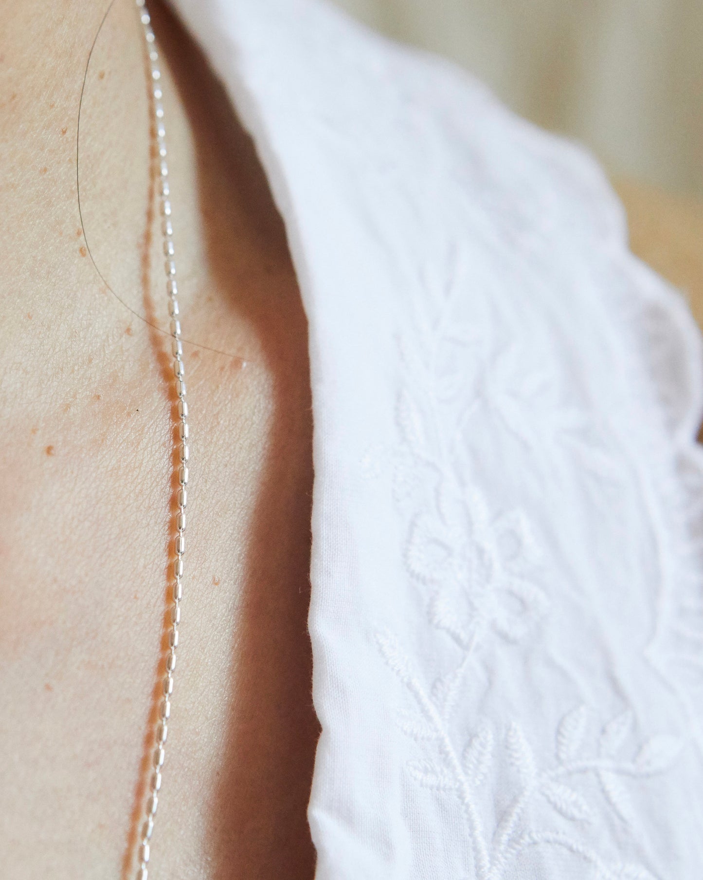 resting on skin like it was always meant to be there — lightweight, subtle, and quietly doing its job